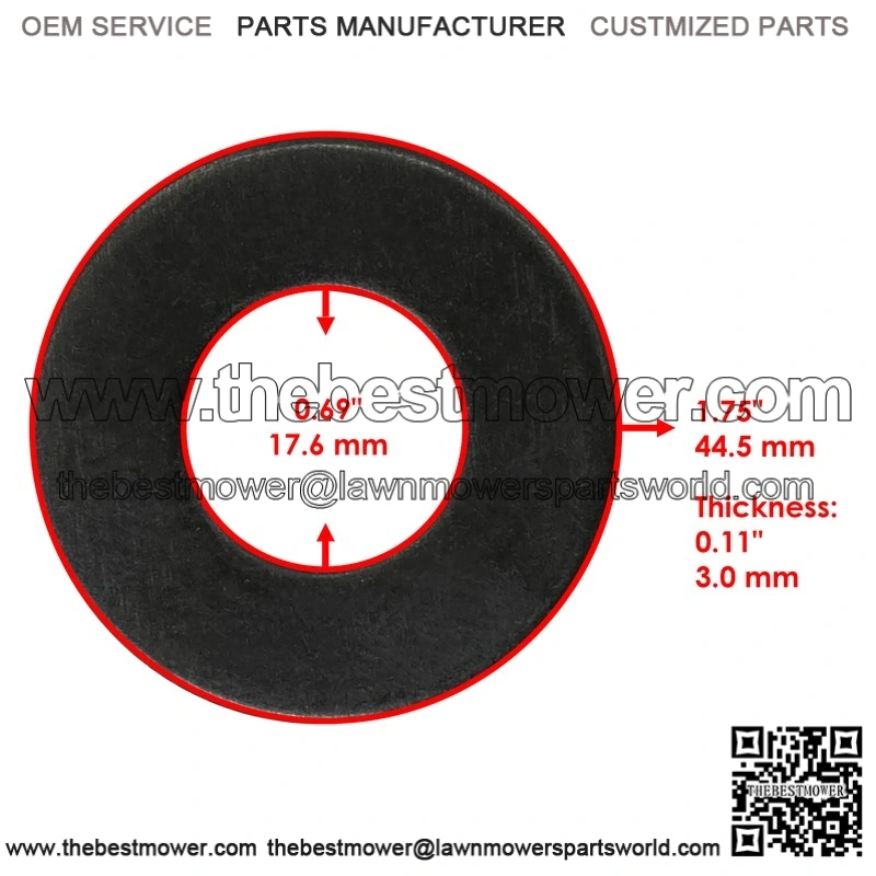Scag MAG-61 SM-52 SM-61 SM-72 04001-41 04040-10 Deck Blade Bolt & Washer - Image 3