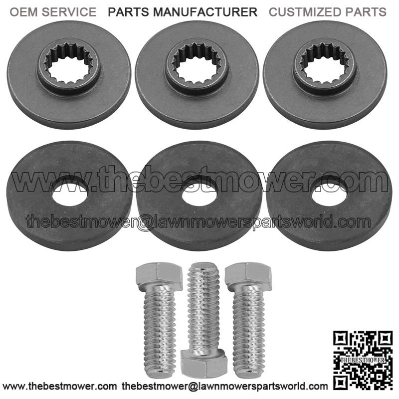 Simplicity 7114 7116 7117 7119 7790 912 914 42" 48" Deck Blade Bolt & Washer