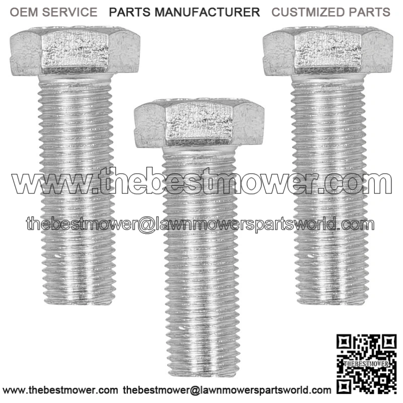 Dixie Chopper 1/2-20 x 1 1/2 Spindle Blade Hex Bolts B-349 & W-201 - Image 4