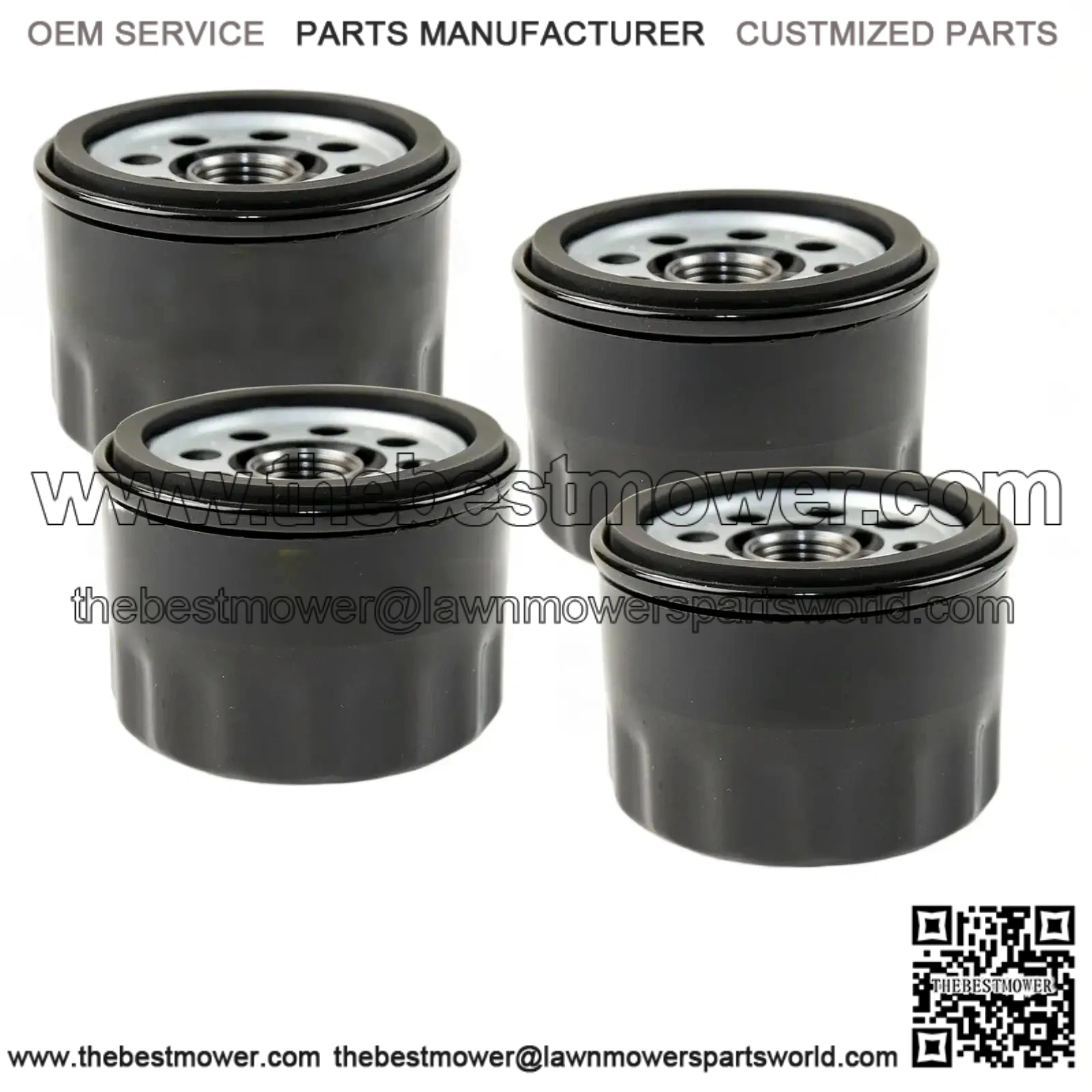 4-Pack Oil Filter for John Deere AM125424