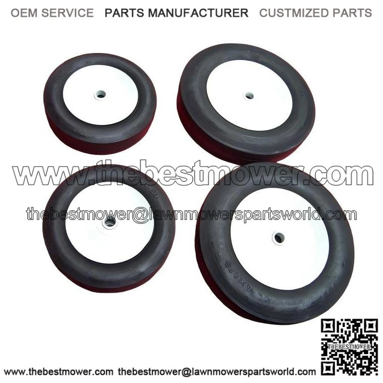 Lawn Boy Steel Ball Bearing Wheels Set ?C Includes 2 x 8" and 2 x 6" - Image 3