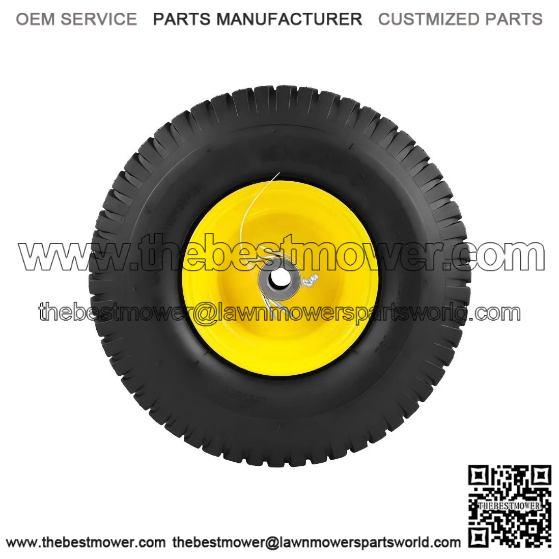 Front Lawn Tractor Tires (2 Pieces) ?C 15x6-6 ?C Fits Cub Cadet XT1 LT50, LT46, Super LT-1550, LTX-1046 KW - Image 2