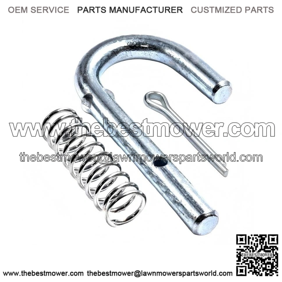Deck Release Pin with Spring ?C Fits Cub Cadet LTX1040, LTX1042, LTX1045, LTX1046, LTX1050