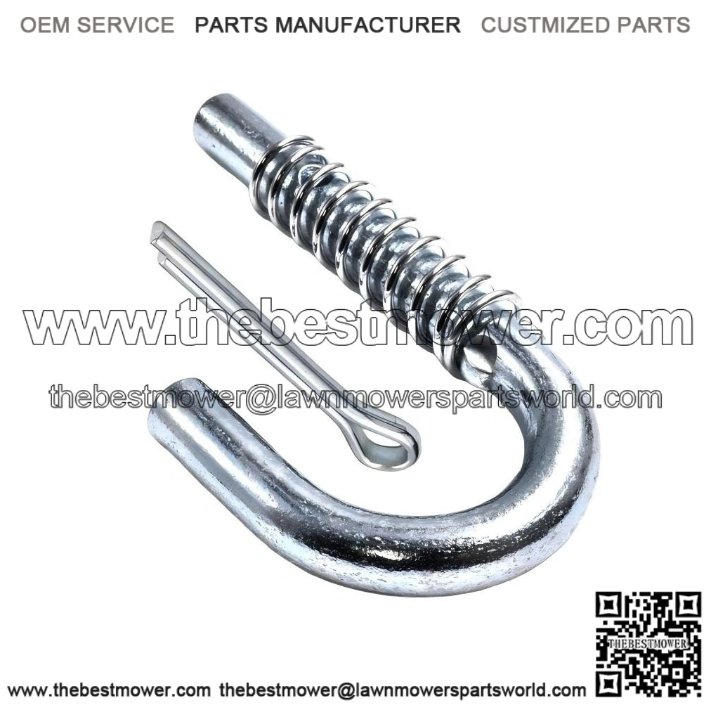 Deck Release Pin with Spring ?C Fits Cub Cadet LTX1040, LTX1042, LTX1045, LTX1046, LTX1050 - Image 2