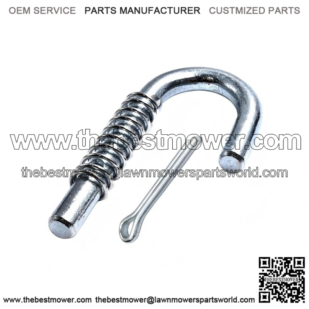 Deck Release Pin with Spring ?C Fits Cub Cadet LTX1040, LTX1042, LTX1045, LTX1046, LTX1050 - Image 3