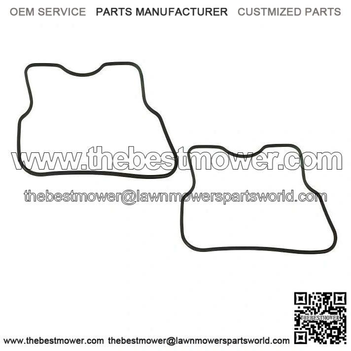 Valve Cover Gasket Set (2 Pieces) ?C Fits Kawasaki FD501V 17HP and John Deere LX279 ?C Replaces 9D25