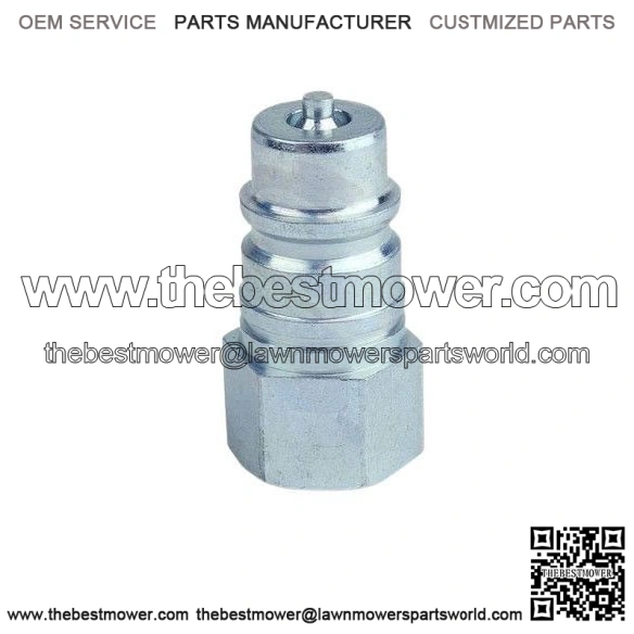 Hydraulic Quick-Connect Coupler Plug ?C Replacement for John Deere AM102420