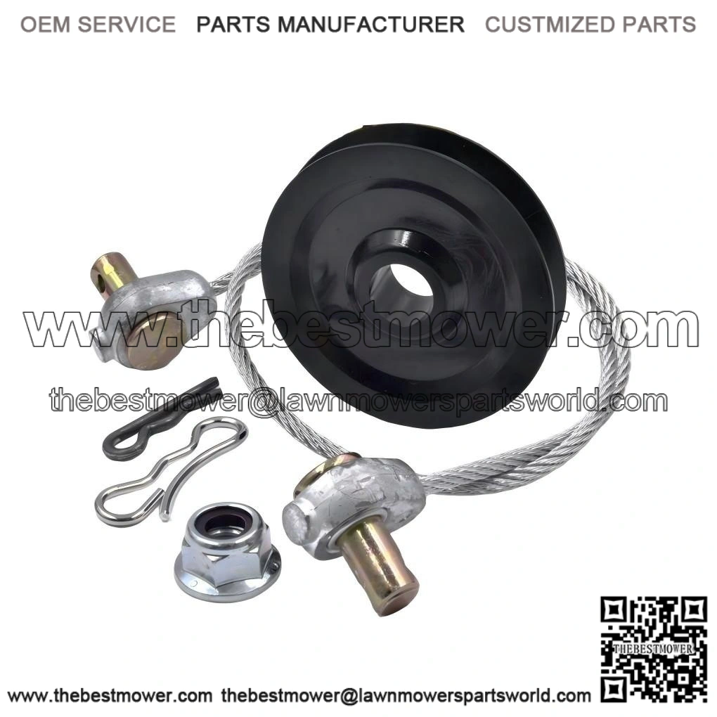 Deck Lift Pulley and Cable Kit ?C Fits Cub Cadet SLTX1050, SLTX1054, and SLTX Series Tractors