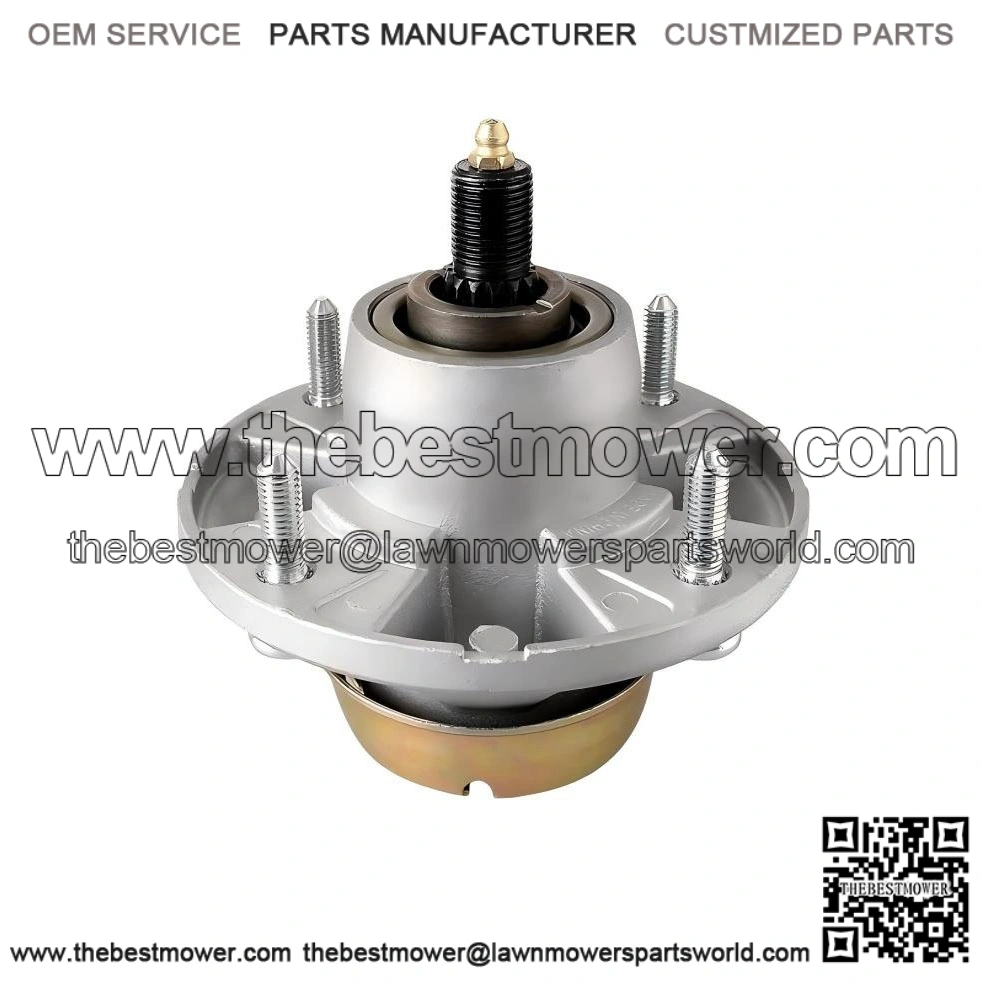 Spindle Assembly ?C Fits John Deere 48", 54", 48C", 54C", 62C" Decks ?C Compatible with LT180, LT190, GX325, GX335, GX345