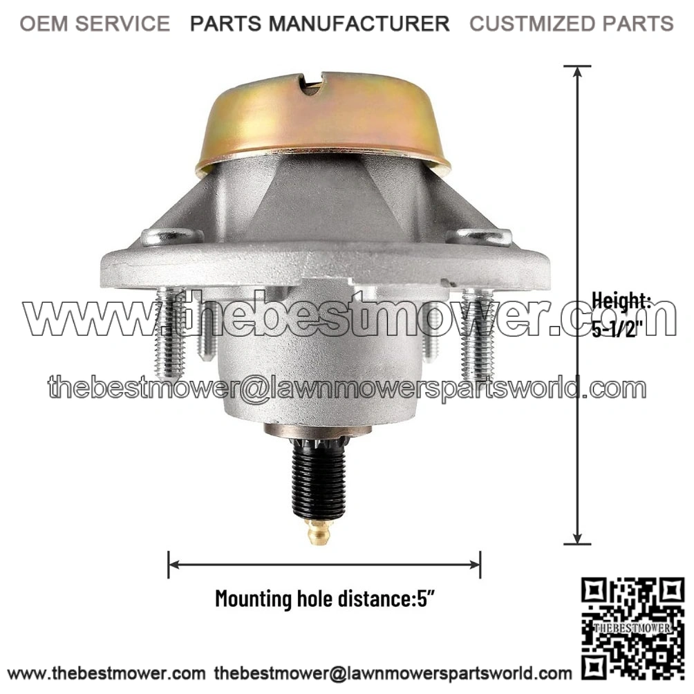 Spindle Assembly ?C Fits John Deere 48", 54", 48C", 54C", 62C" Decks ?C Compatible with LT180, LT190, GX325, GX335, GX345 - Image 2
