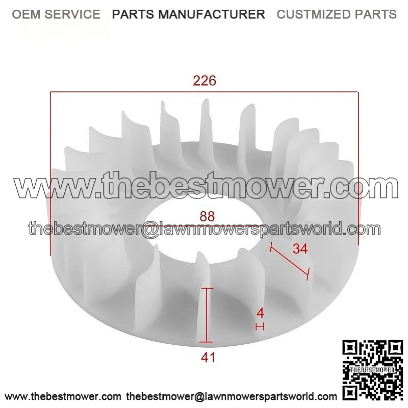 New Engine Cooling Fan for Honda GX610 GX620 GX670 20HP - Fits GX 620 - Image 2